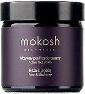 Mokosh - Aktywny peeling do twarzy z różą i jagodami