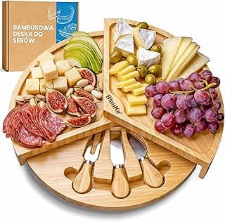 Deska do serów i serwowania drewniana