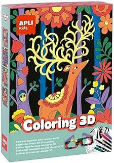 Apli Kids - Kolorowanka z kredkami - Ocean